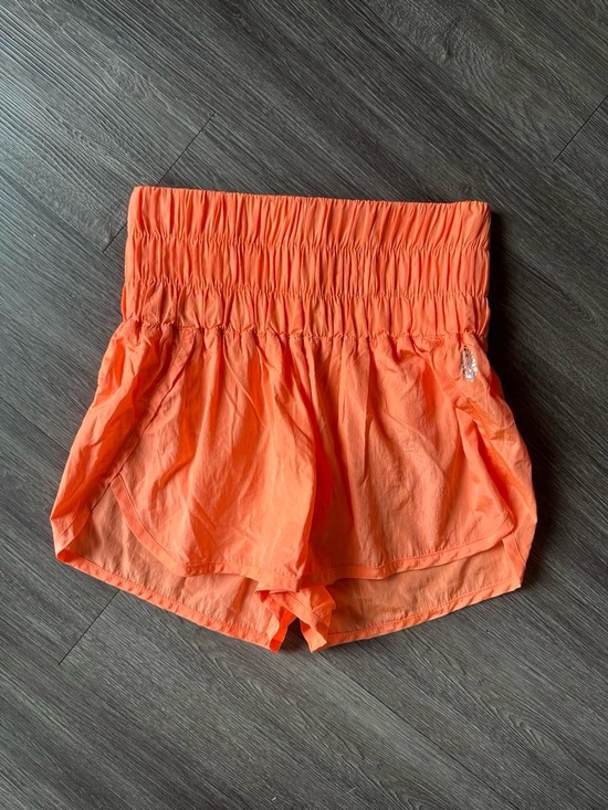 FP Movement by Free People Pants - Free People FP Movement The Way Home Smocked Running Shorts Orange XS